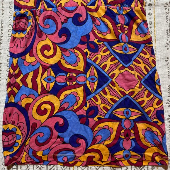 Women's Sativa Dress Swirly Tile Print Medium NWT - Picture 4 of 9